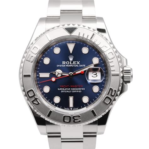 rolex yacht-master 40 126622 platinum|Rolex yachtmaster blue dial price.